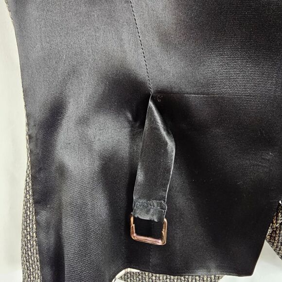 Barbara Bui Houndstooth Wool Waist Coat - Size 38(F) - Picture 9 of 12